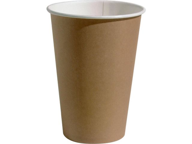 Pappersbägare Huhtamaki Brun-Vit 20cl 100st