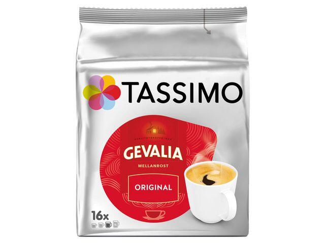 Kaffe Mellanrost Gevalia Tassimo 16st