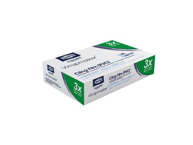 Plastfolie Toppits 3000 PVC 30cmx300m 3st