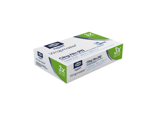Plastfolie Toppits 3000 PE 30cmx300m 3st