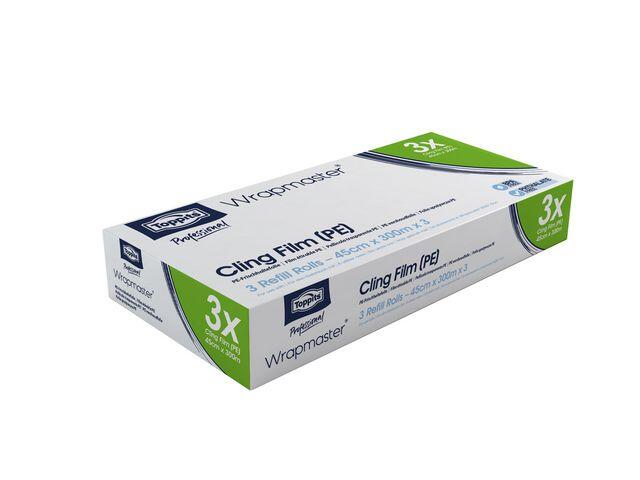 Plastfolie Toppits 4500 PE 45cmx300m 3st
