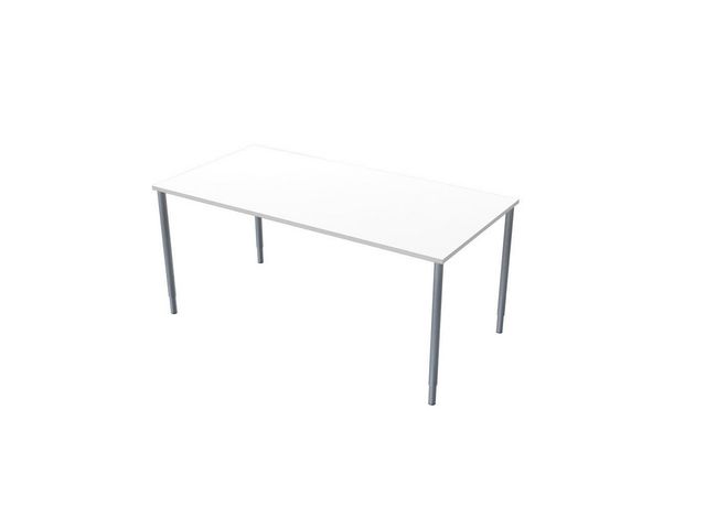 Bord Lanab Fristående Vitlaminat-Grå 160x80cm