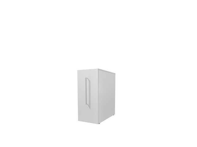 Sidoskåp Lanab Vitlaminat Höger 925x800mm