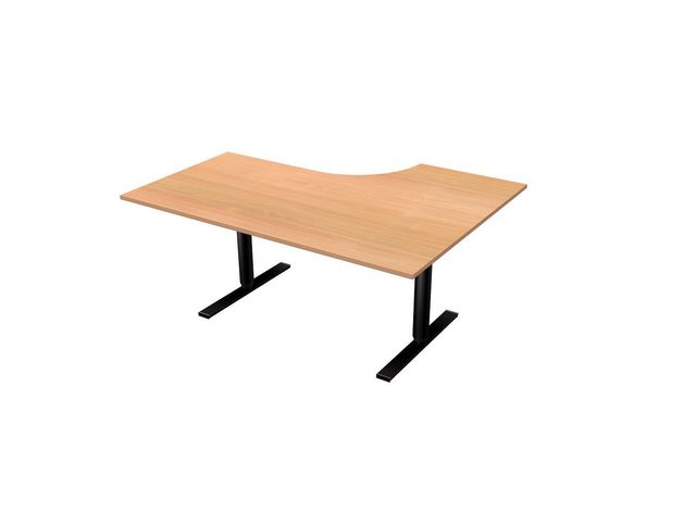 Bord Lanab El Vänster Boklaminat-Svart 160x120cm