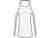 Förkläde Nordic Brands Ask Transparent 80x125cm 80st bild 3