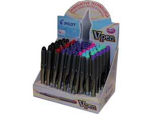 Reservoarpenna Pilot V-pen Grön 0.4mm extra bild 1