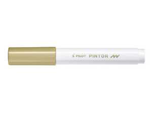 Märkpenna Pilot Pintor F Guld 1.0mm extra bild 1