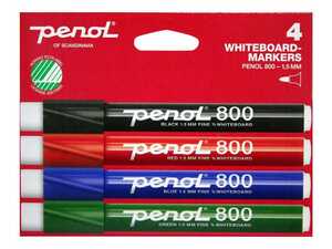 Whiteboardpenna Penol 800 Rund 4st extra bild 1