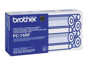 Färgband Brother PC74RF Karbonrulle 4st extra bild 1