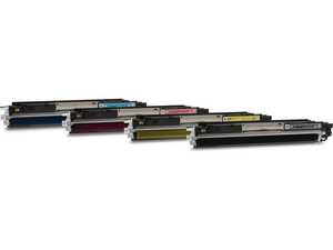 Toner HP CE312A 126A Gul extra bild 1