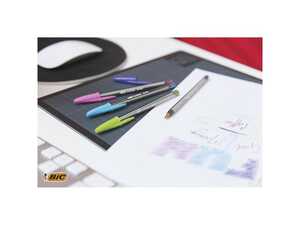 Kulpenna Bic Cristal Fun 4-Färger 1.6mm 20st extra bild 2