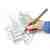 Blyertspenna Staedtler Noris Jumboset 6st bild 5