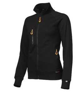 Fullzip Sweatshirt Worksafe Ladies Add Fullzip Ladies Svart