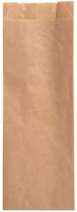 Fransk Hotdog Påse Abena Brun 19x7cm 1000st