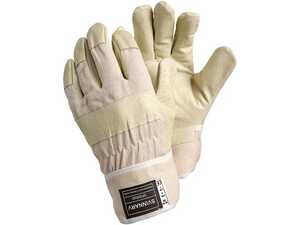 Arbetshandske Ejendals Tegera 89 Svinnarv Ofodrad Beige S10