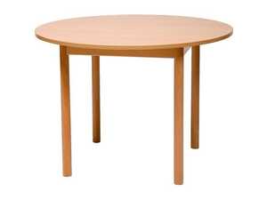 Förskolebord Nordic Brands Rund Björk 120cm