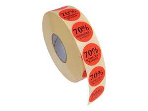 Etikett Nordic Brands 70% Avdrages I Kassan 2000st/rl