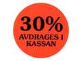 Etikett Nordic Brands 30% Avdrages I Kassan 2000st/rl