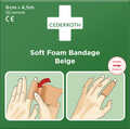 Plåster Cederroth Soft Foam Beige 6cmx4.5m