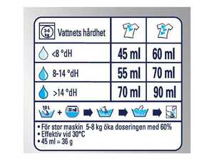 Tvättmedel Via Prof Color Sensitive 8.32kg extra bild 1