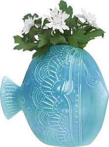 Retrofish Vase Cult Design Aqua
