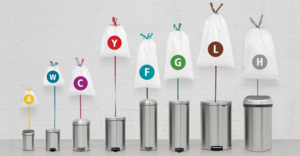 Avfallspåse Brabantia Code A 3L 20st/rl extra bild 2