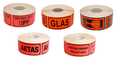 Varningsetikett Nordic Brands 50x100mm 1000st