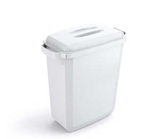 Tunna Durable Durabin Rektangulär med Handtag Vit 60L extra bild 1