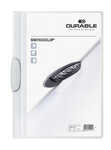Klämmapp Durable Swingclip Transparent-Vit A4 till 30ark