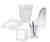 Papperskorg Durable Trend Rund Transparent 16L bild 2