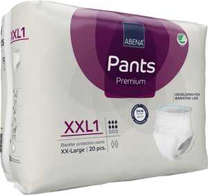 Engångsbyxa Abena Abri-Flex Com/Bari Vit 2XL1 173-203cm 20st