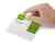 Plastficka Durable Pocketfix Självhäftande Långsidesöppning Transparent 90x57mm bild 2