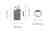Vipplockskorg Brabantia Touch Bin 3L bild 3