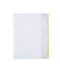 Plastficka Mapp Nordic Brands Gul A4 0.12mm 100st