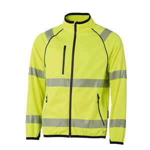 Sweatshirt Jacka Worksafe 5710770 Varsel Klass 3 HiVis Gul/Svart