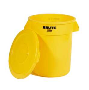 Lock Brute Container Gul för Soptunna 76L extra bild 1