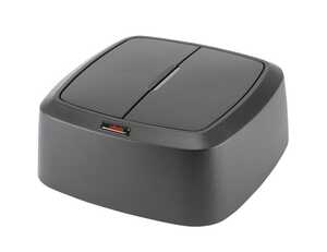 Tipplock Vileda Professional Iris Svart 60L