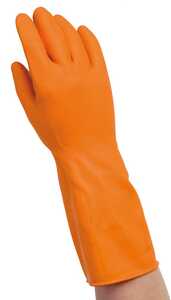Städhandske Ansell Latex Alphatec 87-370 Orange