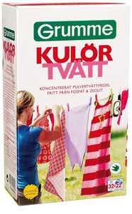 Tvättmedel Grumme Kulörtvätt 1.12kg