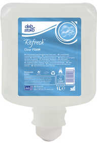 Dispenser Skumtvål Deb Clear Foam Patron 1L