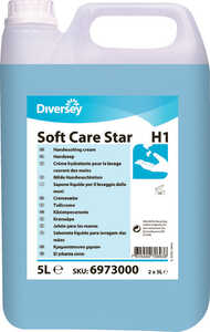 Handtvål Diversey Refill Soft Care Star H1 5L