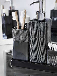 Badrumsset Cult Design Kub Asfalt 4 delar