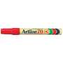 Märkpenna Artline 70 Permanent Rund Spets Röd 1.5mm
