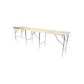 Tapetbord 3-Delat 297x60x85cm