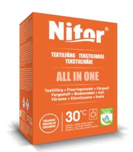 Textilfärg Nitor All in One Orange 230g