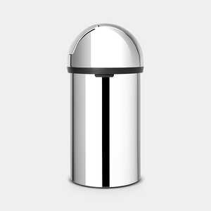 Papperskorg Brabantia Push Bin Rostfri 60L extra bild 2