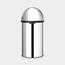 Papperskorg Brabantia Push Bin Rostfri 60L extra bild 2