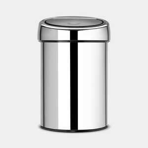 Vipplockskorg Brabantia Touch Bin Rostfri 3L