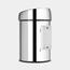 Vipplockskorg Brabantia Touch Bin Rostfri 3L extra bild 2