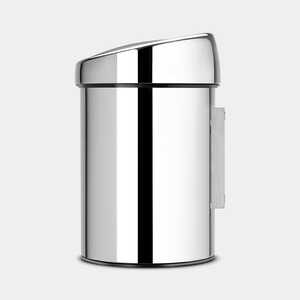 Vipplockskorg Brabantia Touch Bin Rostfri 3L extra bild 1